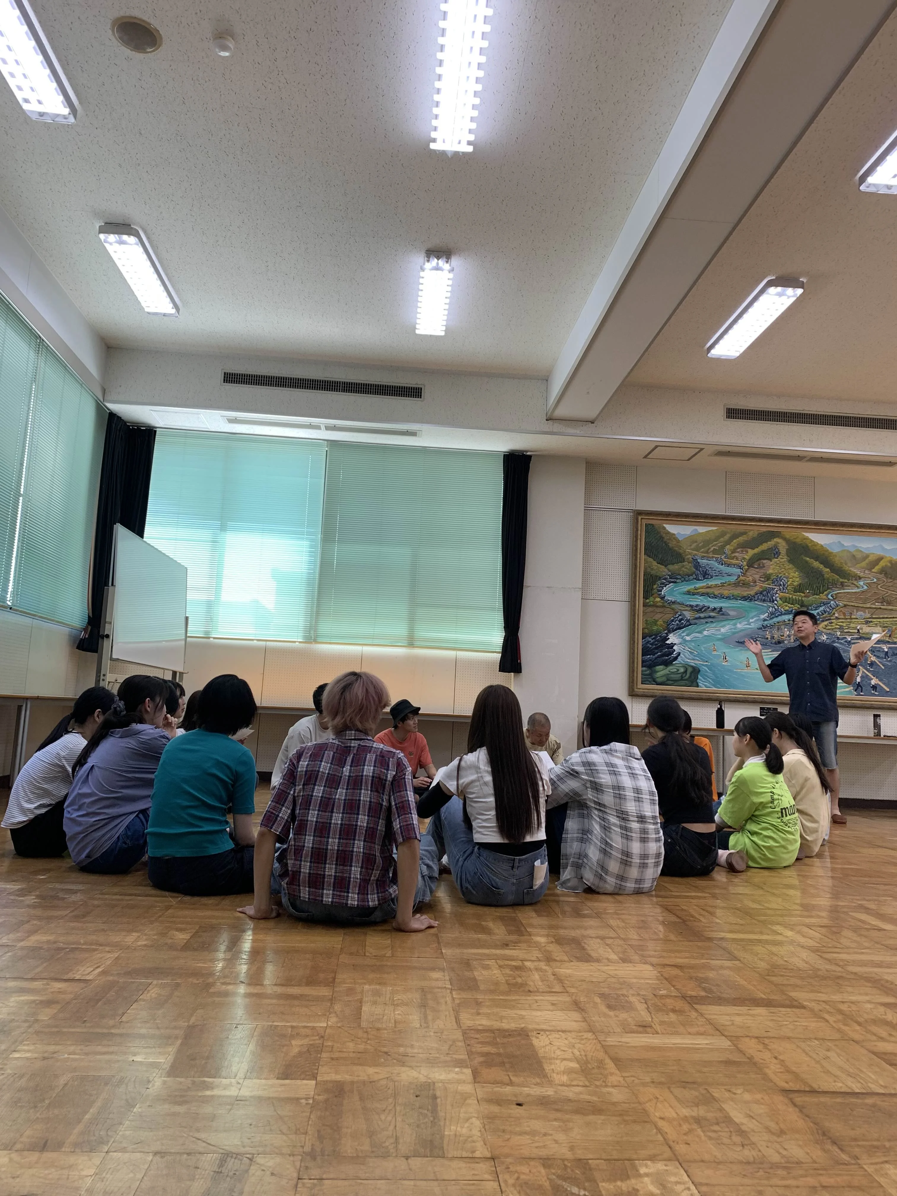 スタッフミーティングの様子